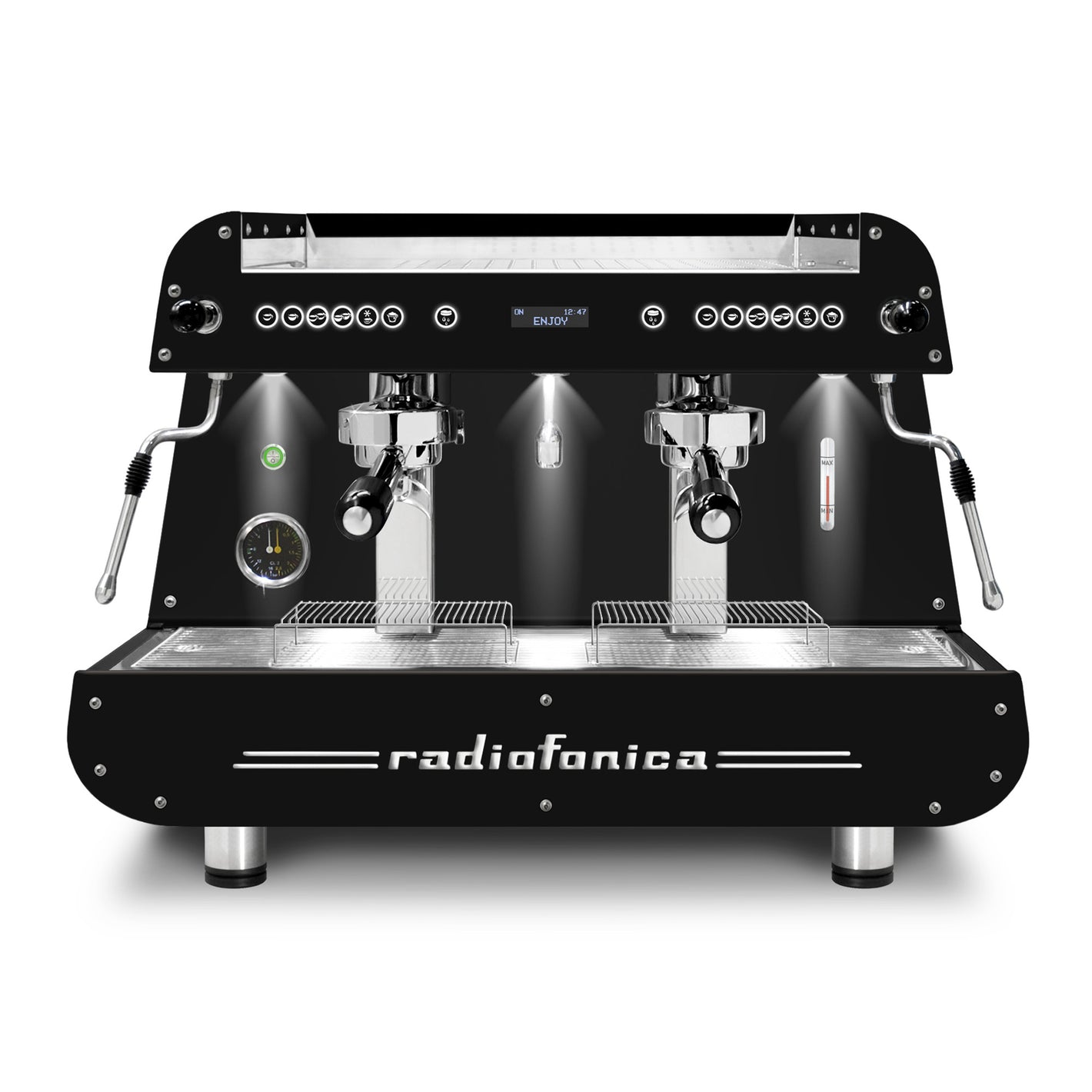Máy pha cà phê 2 group Orchestrale Radiofonica - Màu đen