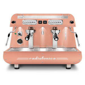 Máy pha cà phê 2 group Orchestrale Radiofonica - Màu đồng